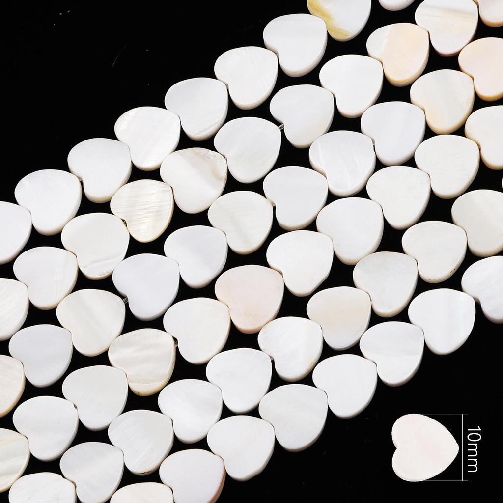 22-115Pcs Natural Freshwater Shellfish Geometry Beads For DIY Necklace Bracelet Earrings Jewelry Making