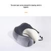 Memory Foam U-shaped Neck Support Pillow for Office, Travel, and Airplane Use