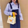 New canvas women's bag persimmon ruyi handbag small square bag fashion casual cute handbag cartoon handbag