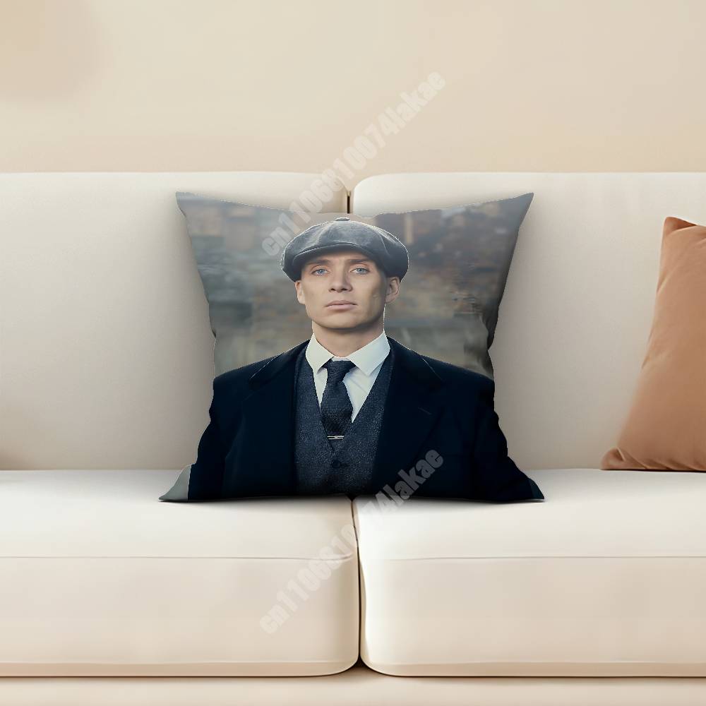 TThomas SShelby Sofa Couch Pillow Cover Cigarette Whiskey Cozy Lounge Modern Living Room TTommy SShelby Seating Decoration