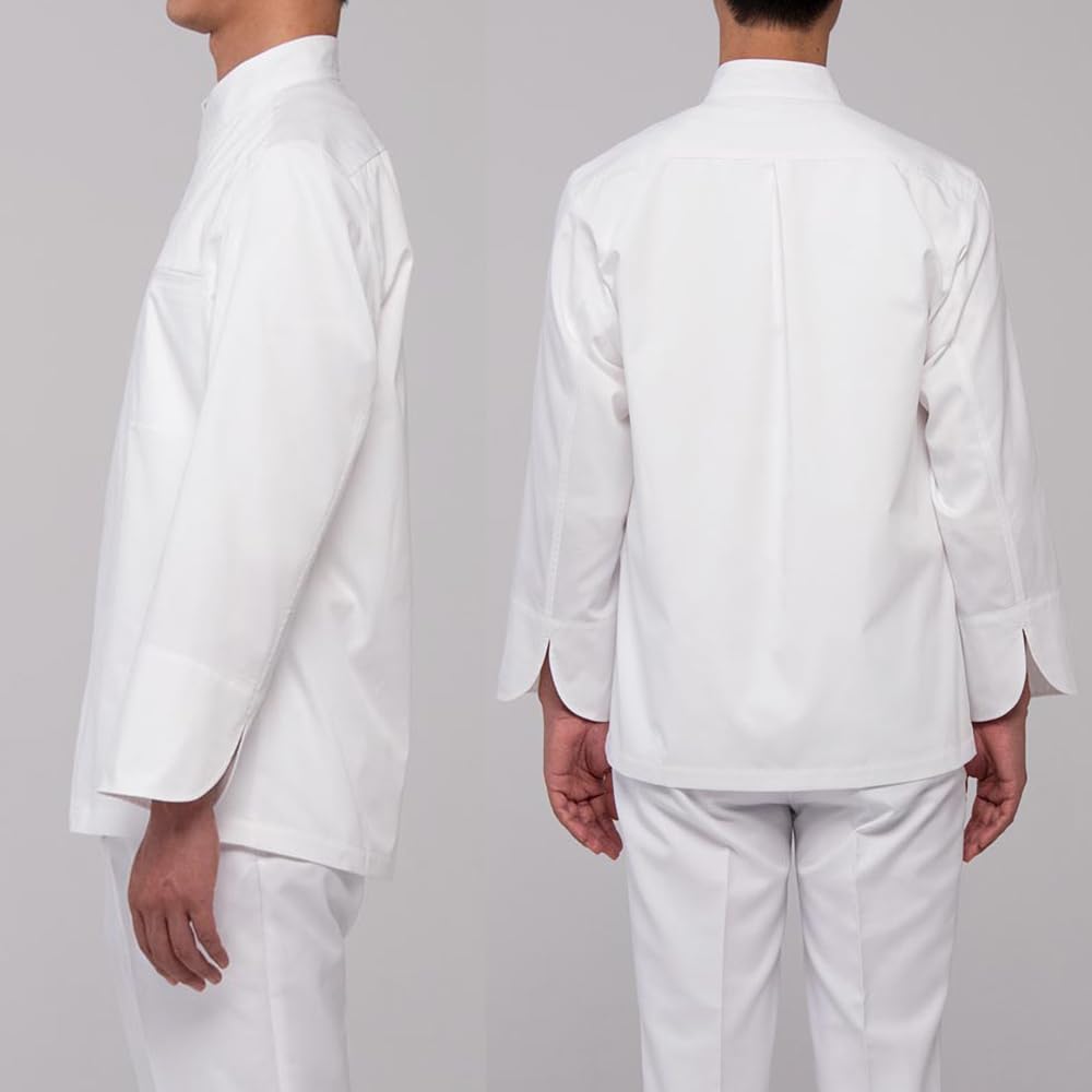 Seven Uniform AA0215-0 Chef's Coat/Long Sleeve White L