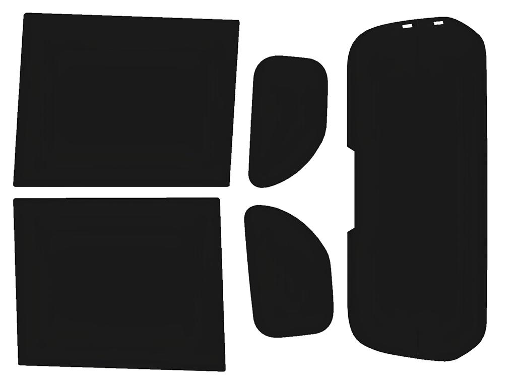 MOS SHIELD Domestically Processed Window Rear for Nissan Tanto High Smoke Super Hard Smoke Film, Set, LA650S/LA660S, Customizable, Mount, Comfortable,