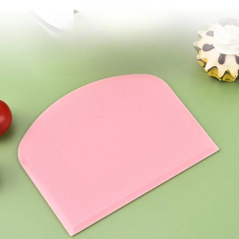 PE Scraper Cutting Knife Rice Noodle Cake Cream and Butter Scraper Food Grade Baking Tools Household Cutting Dough Tool