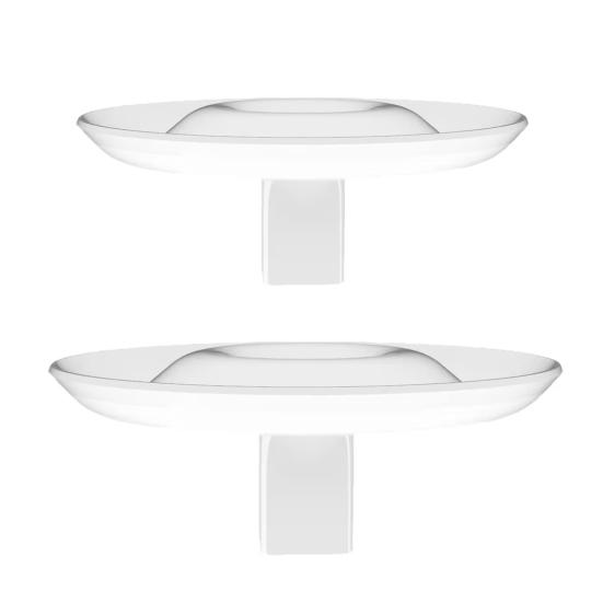Yousheng 6/12/15/24/25/30/35/50/60Pcs Floating Floral Arrangement Holder Clear Floating Flower Display Stand Hydroponics Water Planting Flower Bowl