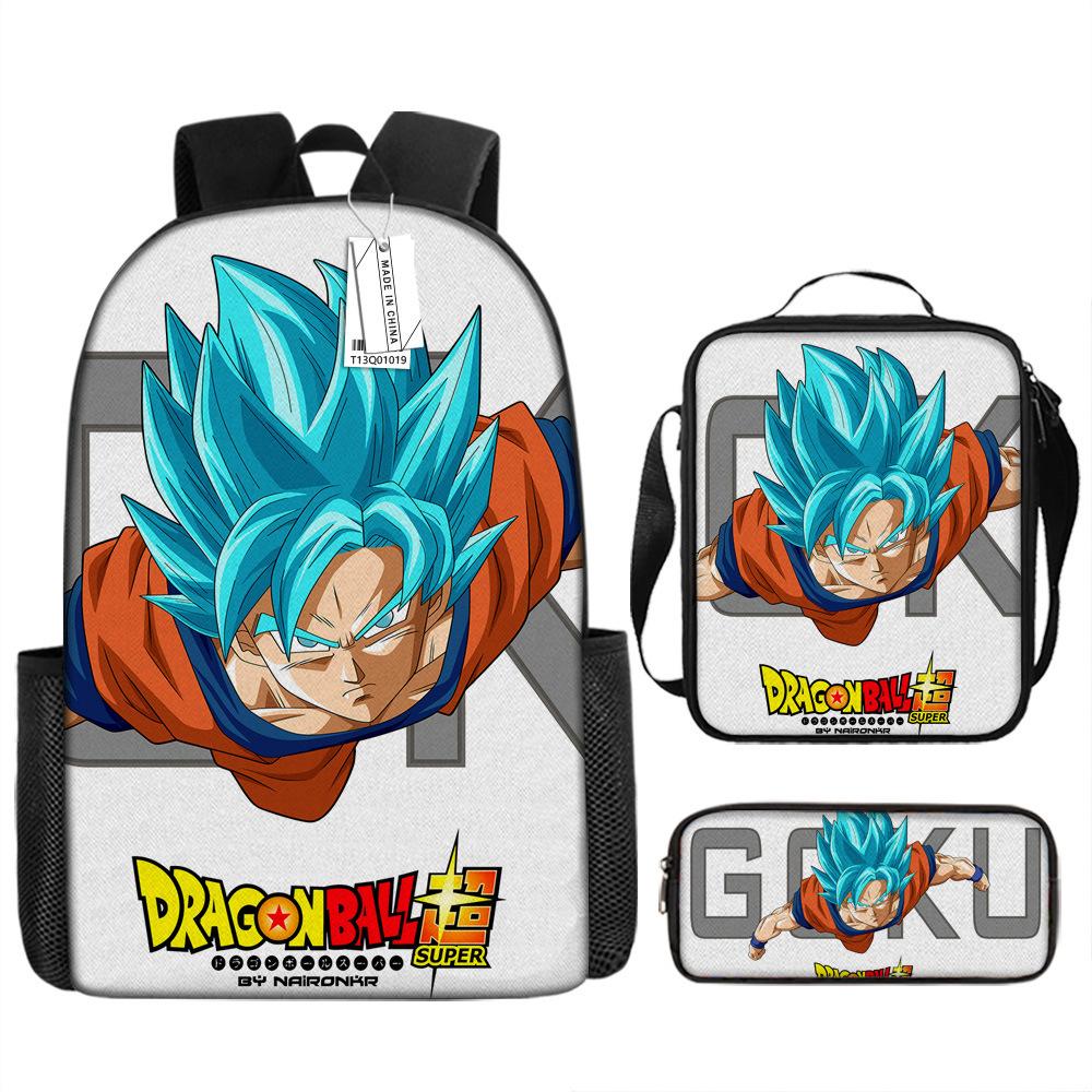 Dragon Ball Dragon Ball Anime Girl Boy Student Print Backpack Bag Cartoon Schoolbag