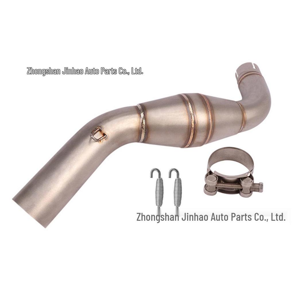 Huanglong 600 Motorcycle Mid-Section Stainless Steel Exhaust (Backpressure) Mod