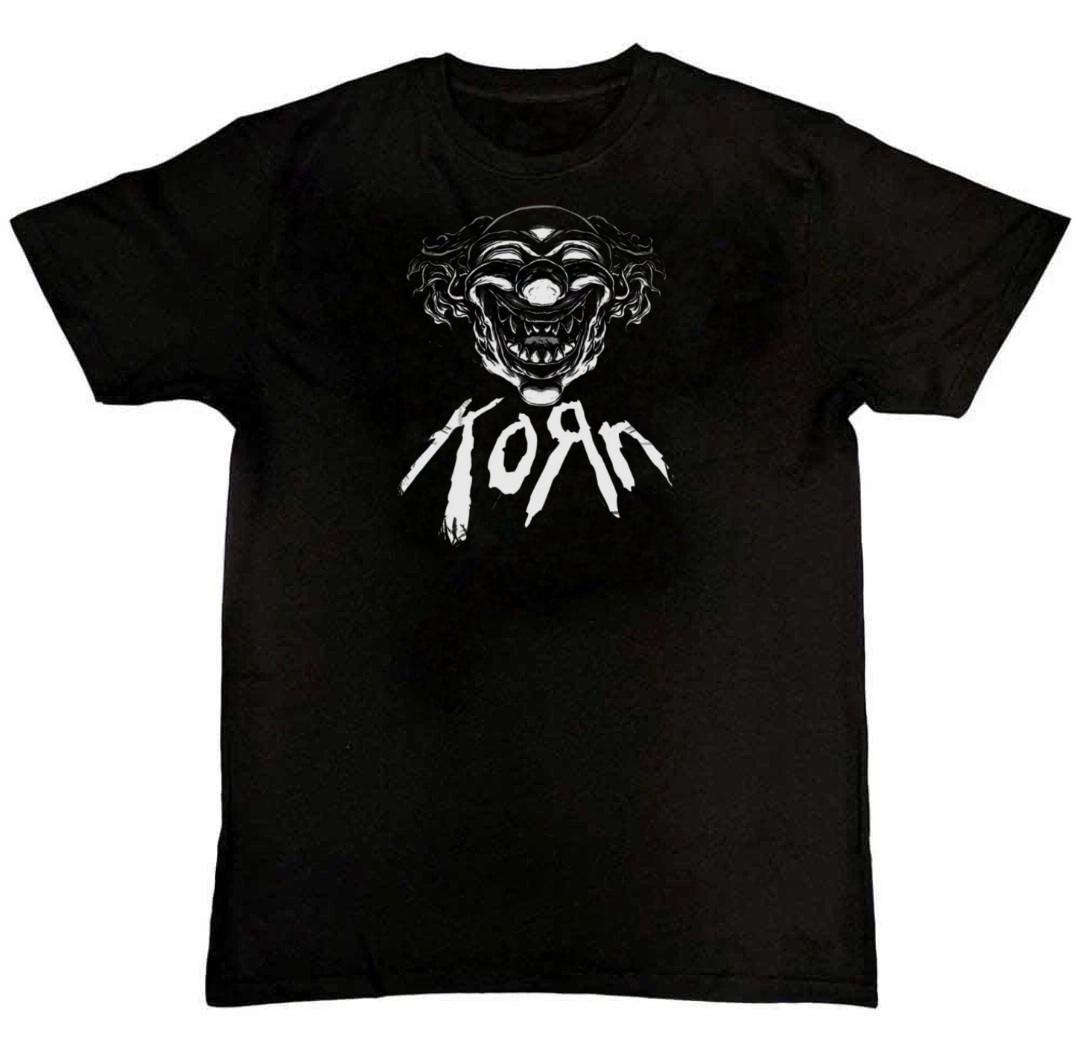 Korn Evil Clown Horror Graphic Print Mens T-Shirt XL