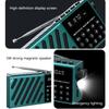 Mini Portable Solar Radio Bluetooth Wireless Speaker Rechargeable FM Receiver Support TF Card USB Play Outdoor Speakers