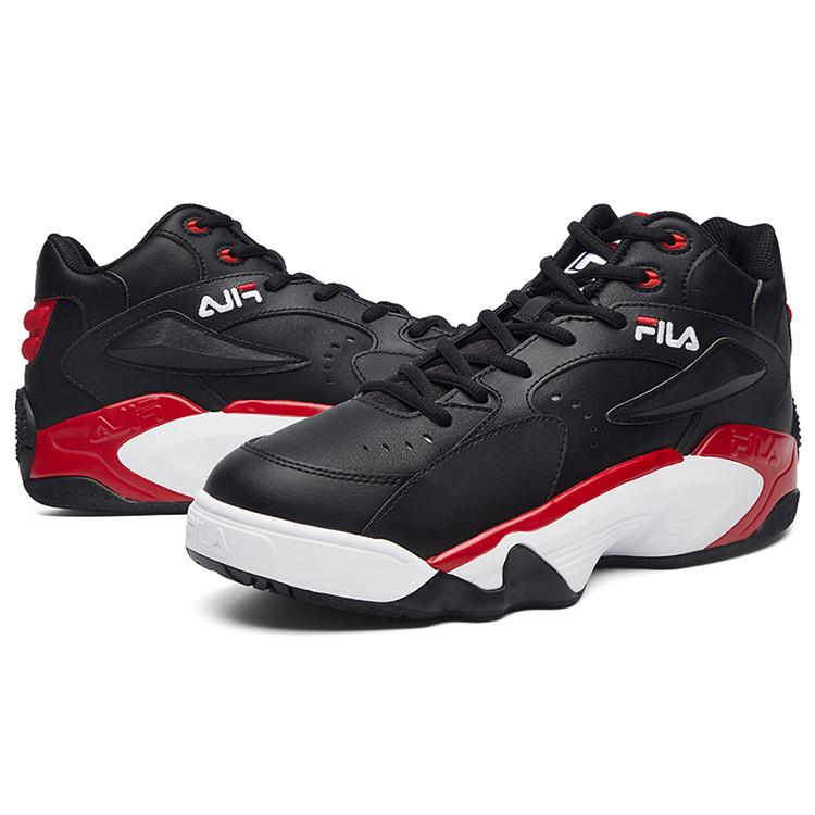 Fila Jamball Mid Mid Baeketball Shoes Black/Red/White F12M041216FBR