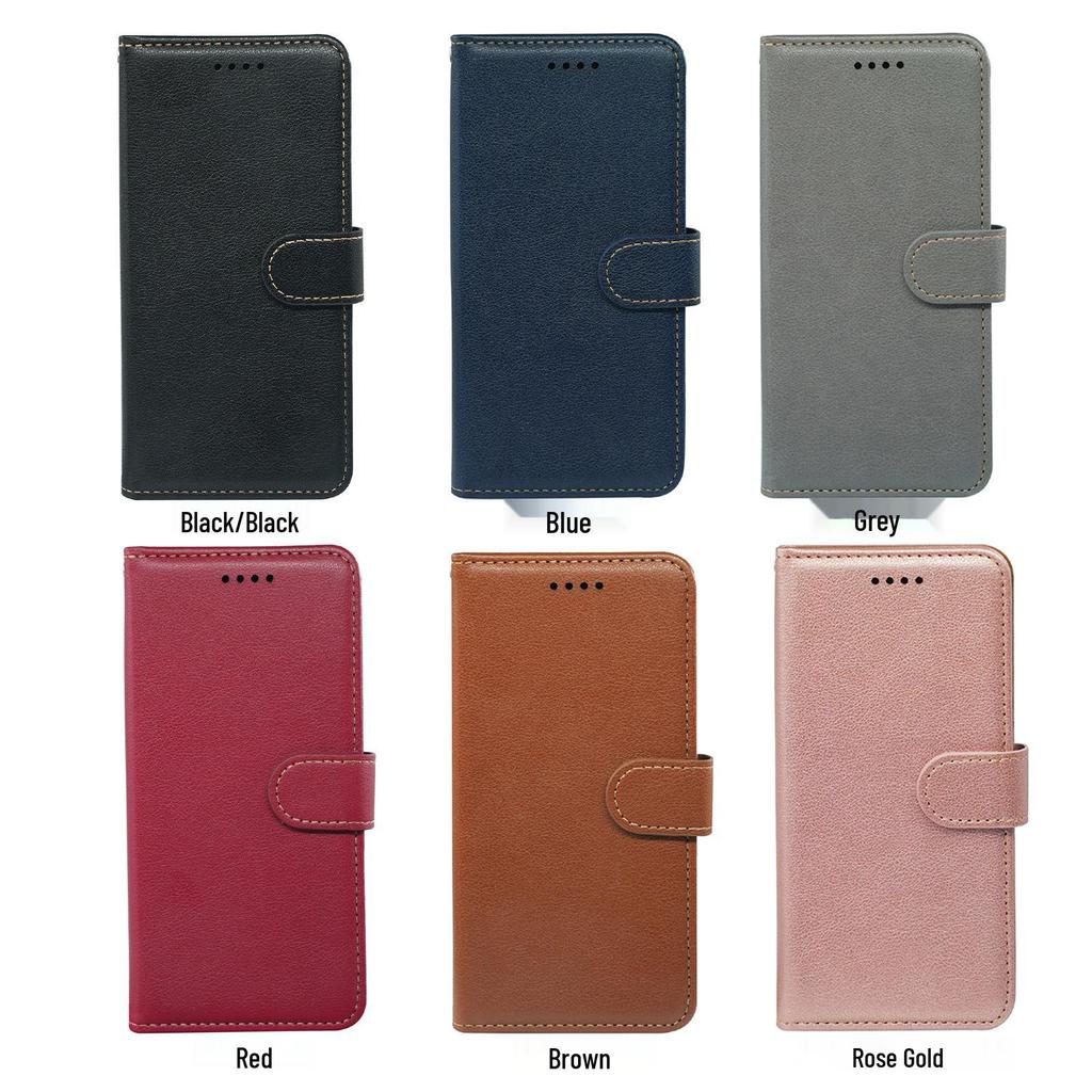 Lychee Pattern Anti-Theft Card Holder & Photo Frame Honor 600 Lite Leather Phone Case