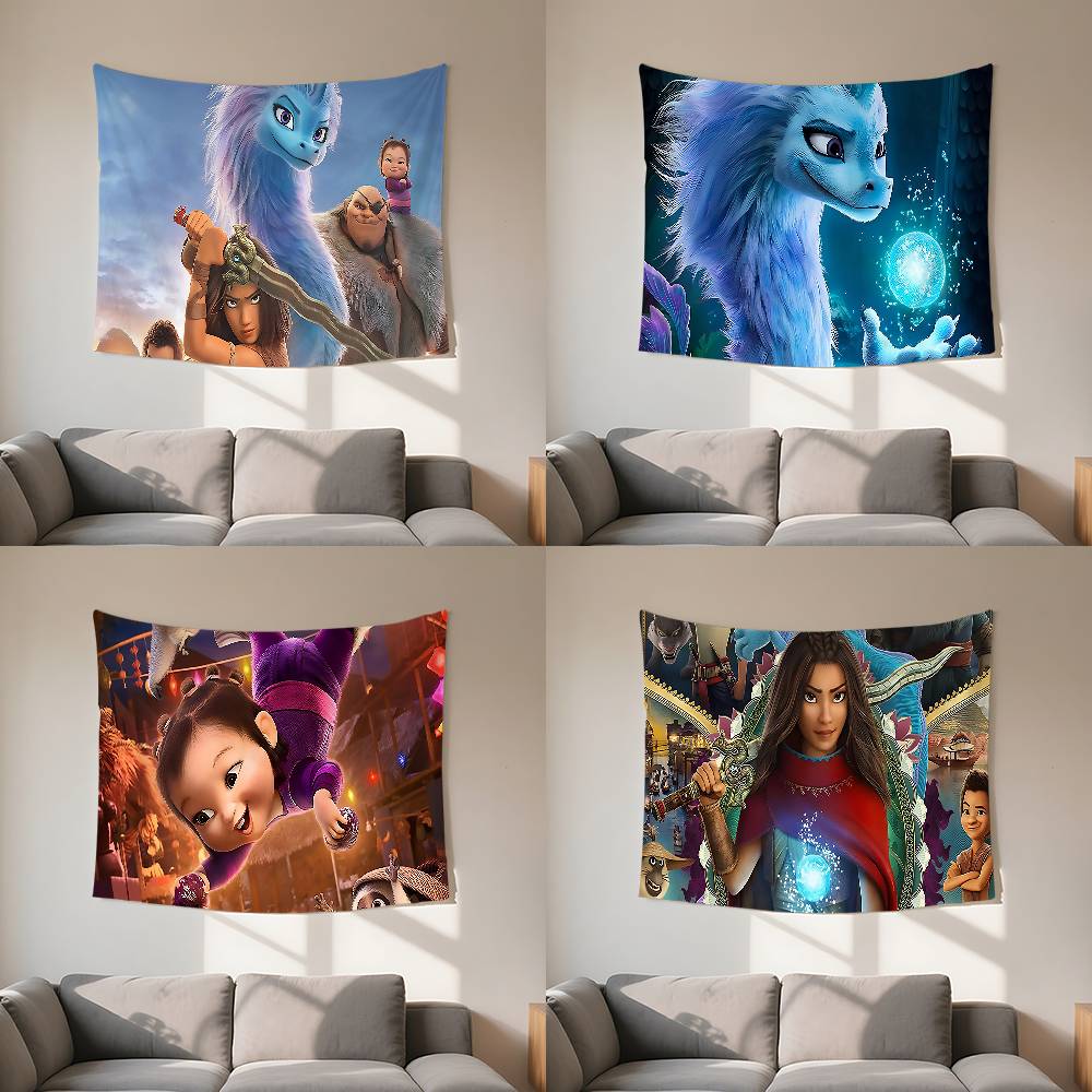 Raya And The Last Dragon Tapestry Customizable Tapestries Of Various Styleswall Hangings Celebrity Photo Printingwall Hangings