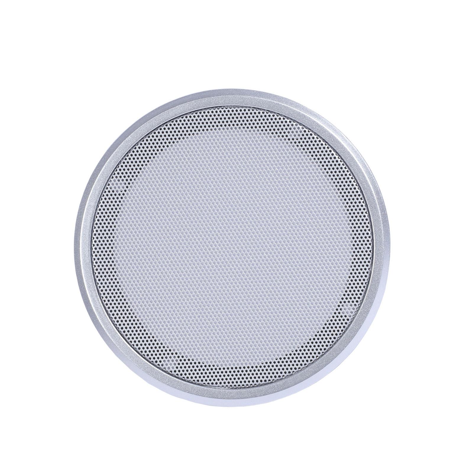 Automotive Speaker Protective Grill Mesh 3Inch Diameter AntiCollision Metal Mesh With Snap On Installation For Home Car