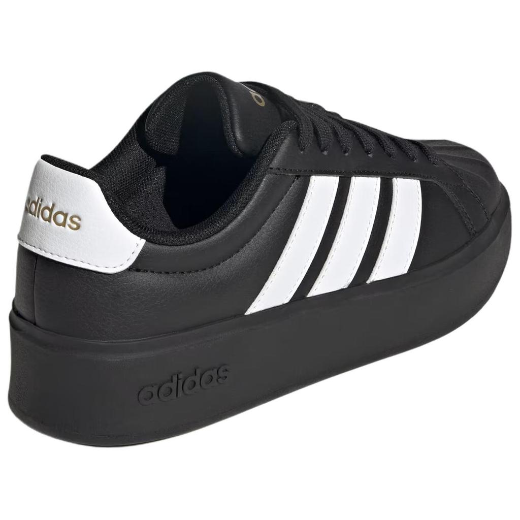 Adidas STREETTALK Synthetic Leather Skateboard Shoes Women's Black KJ3855