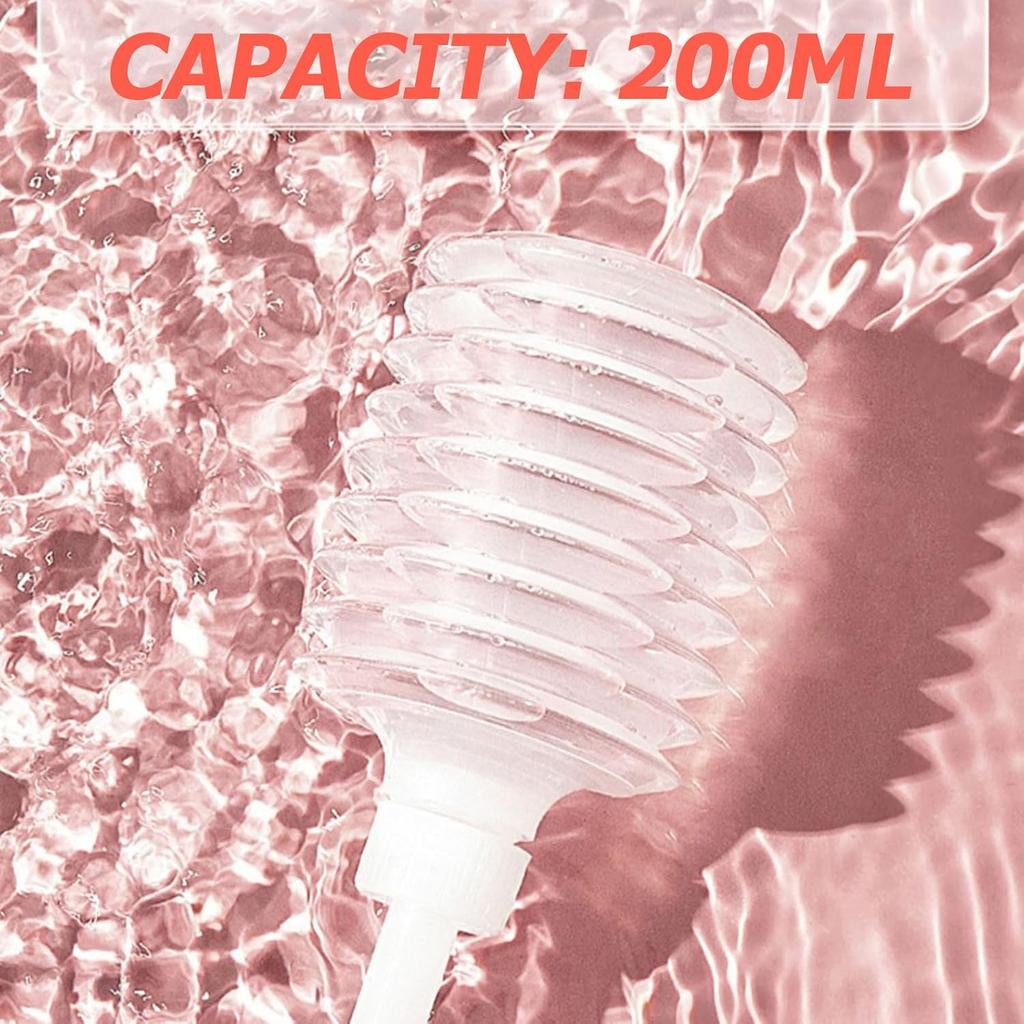 Healifty Engangsdusjer Renserkit Dusj Klystér Renser Gjennomsiktig Vaginal Dusj Analrenser for for Kvinner Menn