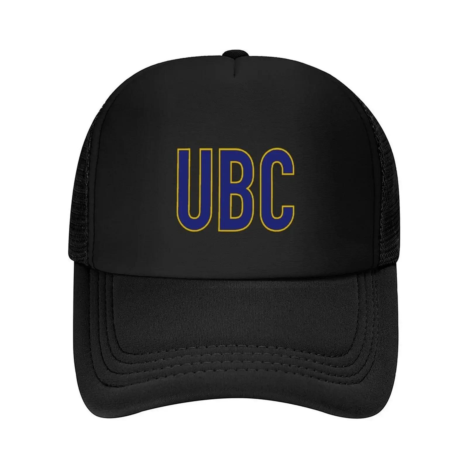 Новая бейсболка UBC с надписью, желто-синяя, унисекс, для гольфа, солнцезащитная кепка, женская, унисекс