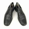 Germany Lloyd Heavy Leather Swirl Moc 26.5 Black Business Dress Shoes(USED)