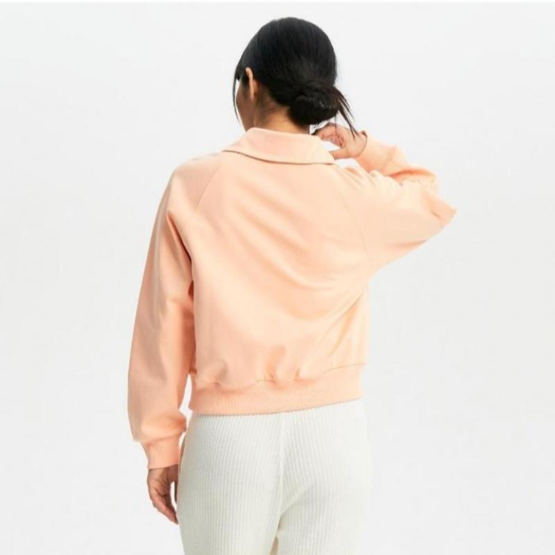 New Balance W Signature Semi Crop Half Zip Up sWeatshirt nbnce1W212 81  3010309