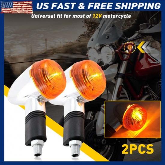 Turn 2X Signal For Lights Amber Vulcan VN Kawasaki 1600 1700 1500 2000 800 900