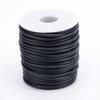 Elegant 2mm 55Yards Hollow Rubber Tubing Round Stretch Knitting Barber Cord Elastic Stitch Keeping Cords DIY Craft