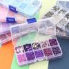 Czech Charm Crystal Glass Beads Sequin Box For Jewelry Making Kits DIY Handmade Bag Shoes Garments Embroidery Sewing Set