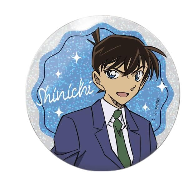 Toshin Pack Detective Conan Hologram Can Badge (Kira Series Shinichi) CO-CB172