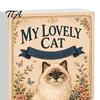 Cat Lover Gift Ideas Ragdoll Advent Calendar, Includes 24 Kitten Acrylic Hanging Ornaments, Cute Christmas Calendar 2D Flat Kitty Pendants for