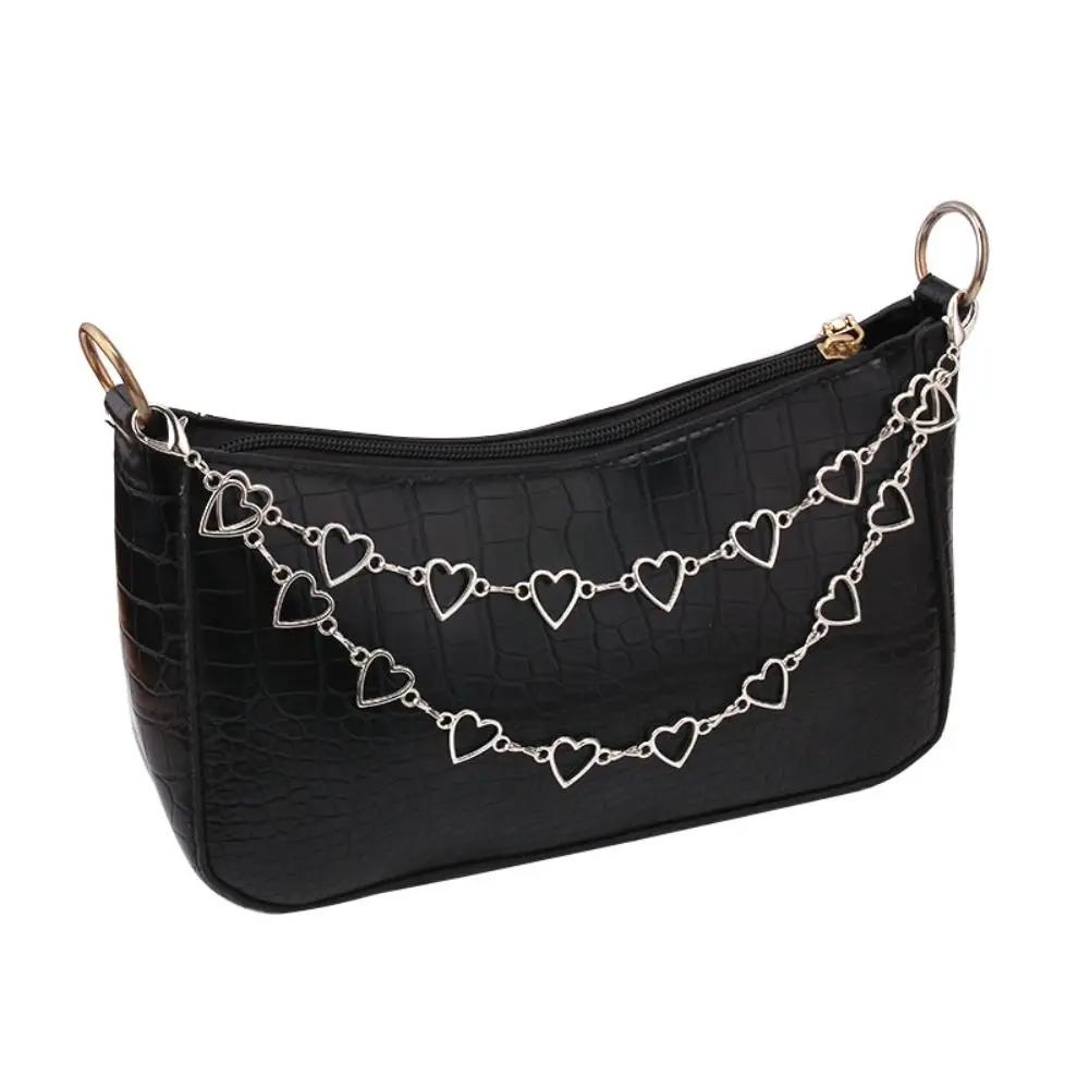 Y1k Multi-layer Metal Pearl Chain Strap For Bags Bag Chain For Handbag DIY Handles Star Pendant Shoulder Bag Chain Accessories