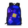 Trendige Beliebte Geometry Dash Notizbuch Rucksäcke Schüler Schultaschen 3D Druck Oxford Wasserdicht Jungen/Mädchen Laptop Rucksäcke
