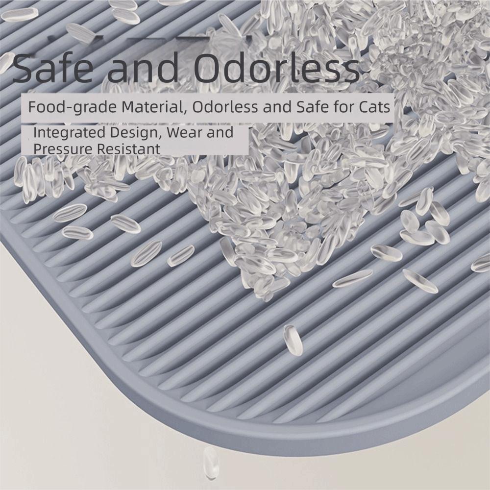 Waterproof Cat Litter Mat Splash-Proof Toilet Mat for Cats Litter Trapper Pad  Training Table
