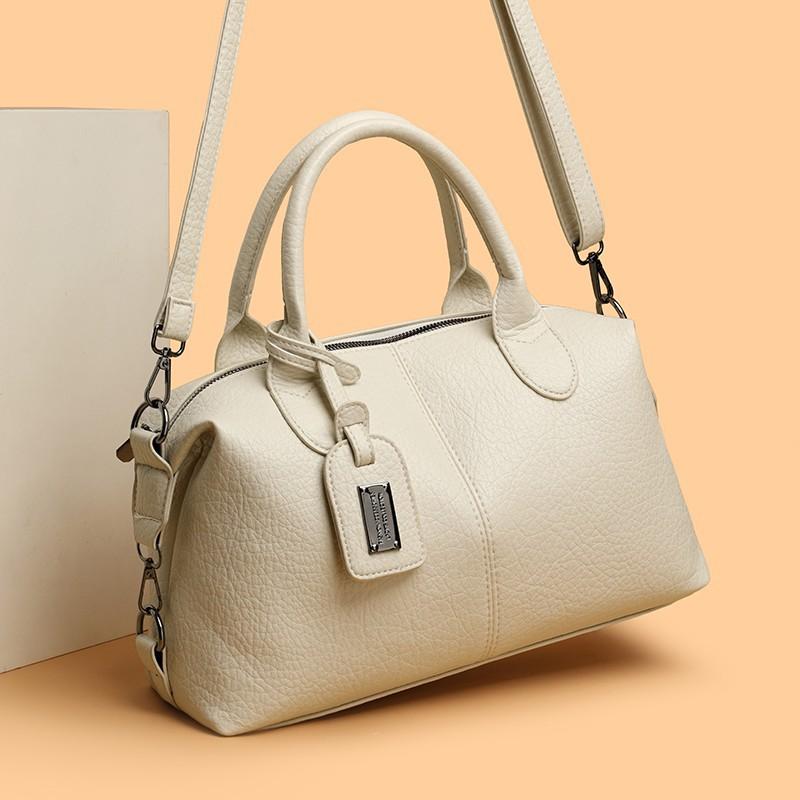 PU Retro Women's Bag Large Capacity Shoulder Crossbody Bag