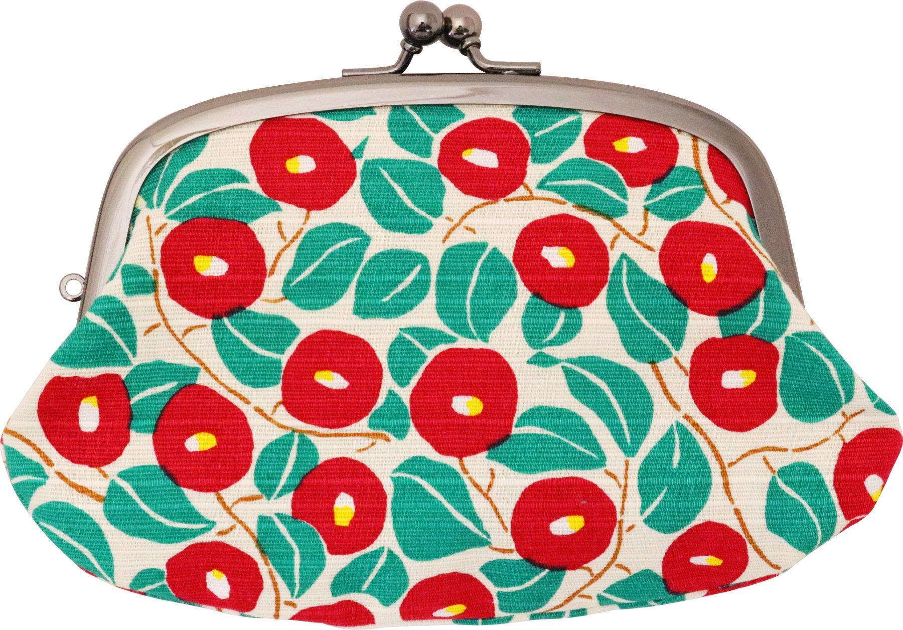 

Made in Camellia Clasp x 17 x Yumeji Camellia Kyosuke, Japan, Pattern, Parent-Child Wallet, Cotton, 10.5 1.5cm, бежевий