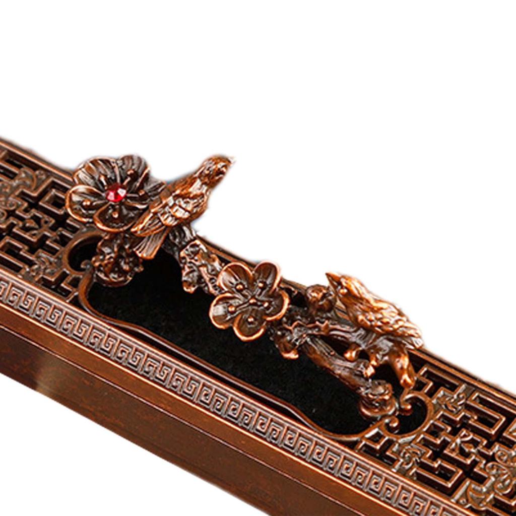 Incense Burner Holder Creative Ornaments Handmade Stick Stand Box for Study