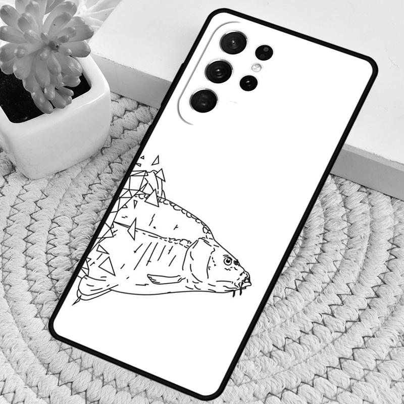 CARP FISH FISHING Phone Case for Samsung Galaxy Note 10 Pro S26 Ultra S23 S24 FE S25 S21 S22 PLUS Shockproof Cove