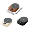 Auto Power Away Function Smart Cup Heater 9 Temp Settings Desktop Cup Warmer  Milk Tea