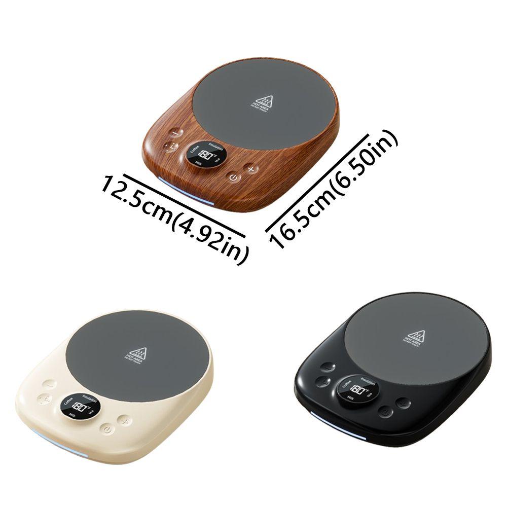 Auto Power Away Function Smart Cup Heater 9 Temp Settings Desktop Cup Warmer  Milk Tea