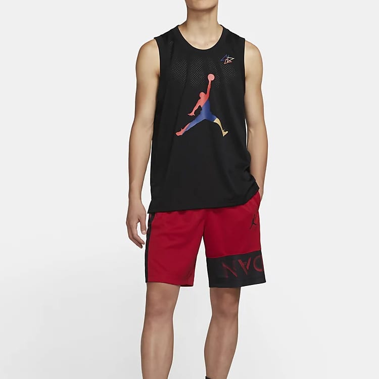 Jordan Basketball Jersey Men's Black CK9591-010