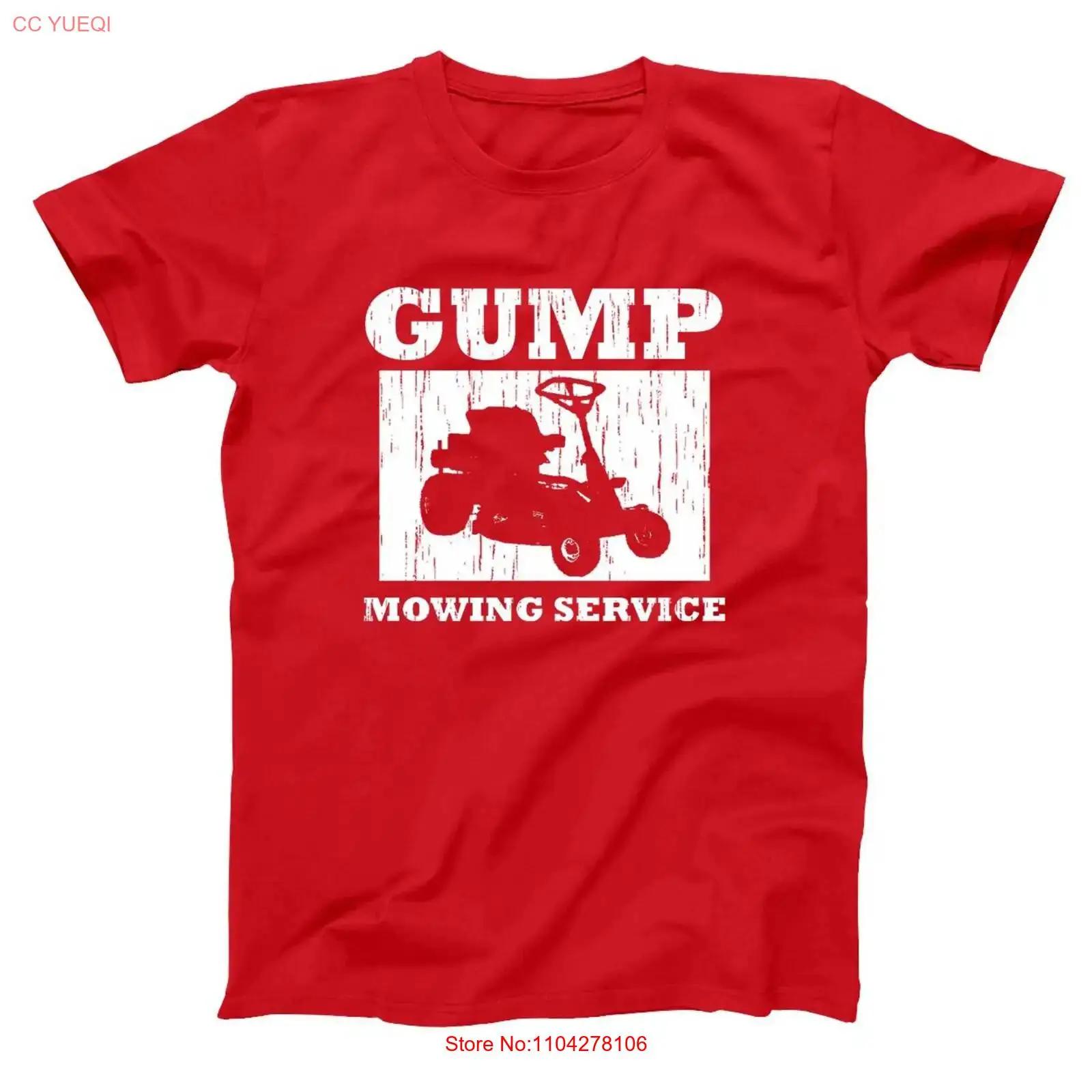 

Gump Lawn Mowing Service Co T shirt retro 90s comedy movie funny care dad joke gift XS 6X vintage Washed Slightly Stretched S разноцветный