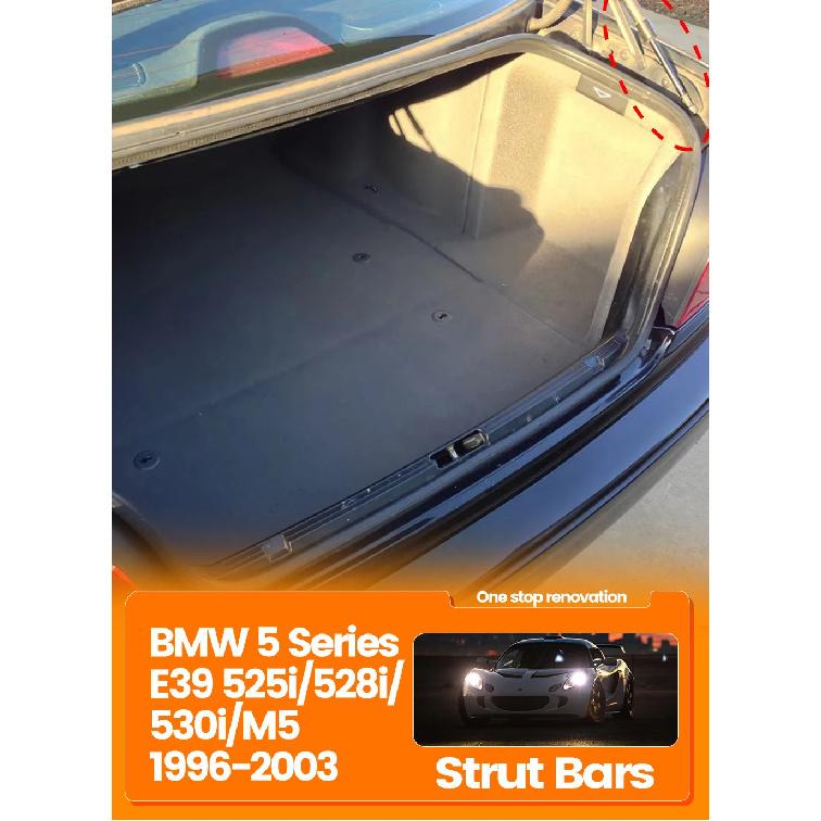 Rear Trunk Tailgate Strut For BMW 5 Series E39 1996-2003 2pcs Boot Lift Support Bars Gas Spring Dampers Rod 51248222913