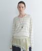 Onaenon Striped V-Neck Knit Nek6Sp217