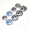 56/60/65/70/75/80/90/120mm Car Wheel Center Decal Hub Sticker for VOLKSWAGEN Golf 5 6 7 Polo Passat Tiguan CC Bettle Bora Touran