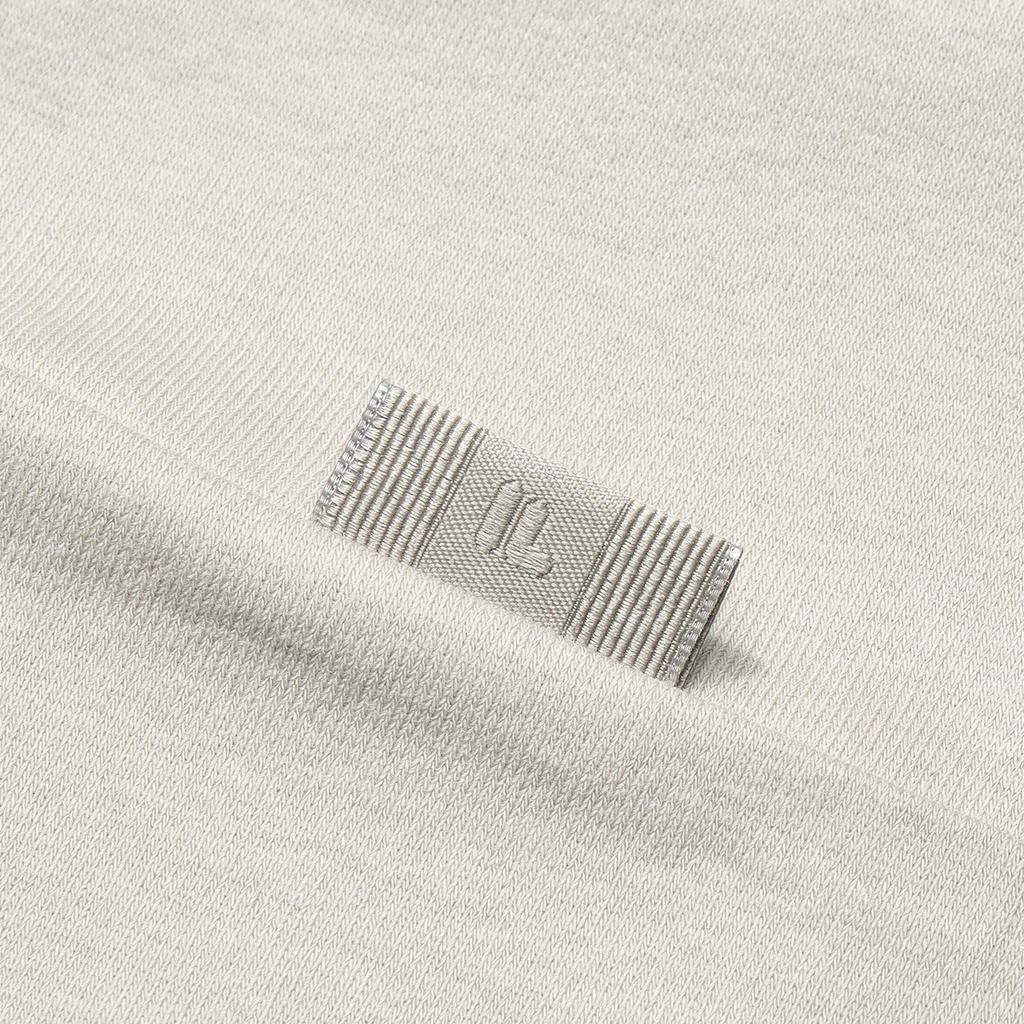 Men's FILA MILANO T-Shirts Men's Feather Gray Crew Neck Moderate