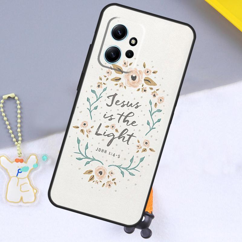 Christian Scripture Case For Xiaomi Redmi Note 11 9 10 12 13 14 15 Pro Plus Cover For Redmi 14C 10C 13C 12C 15C
