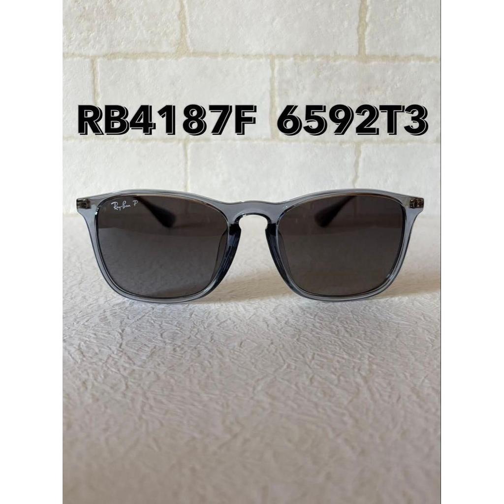 Used Ray-Ban Polarized Sunglasses RB4187F CHRIS Chris