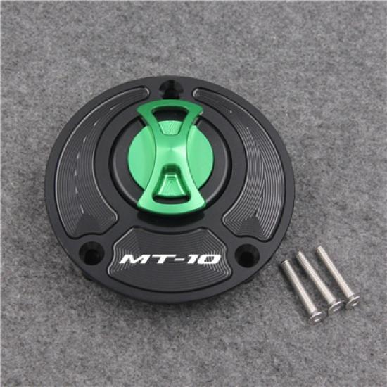 

Крышка топливного бака мотоцикла без ключа для Yamaha MT10 MT 10 MT-10 2016-2018 зелёный