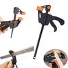 4 Inch F Type Woodworking Clip Quick Grip Clamp Heavy Duty Carpenter Tool