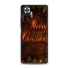Winter Merry Christmas Phone Case For Redmi Note 10 11 Pro K40 Gaming 11T 9T 7 8 8T 9 8A 9A 9C 9S Pro Soft Shockproof TPU Shell