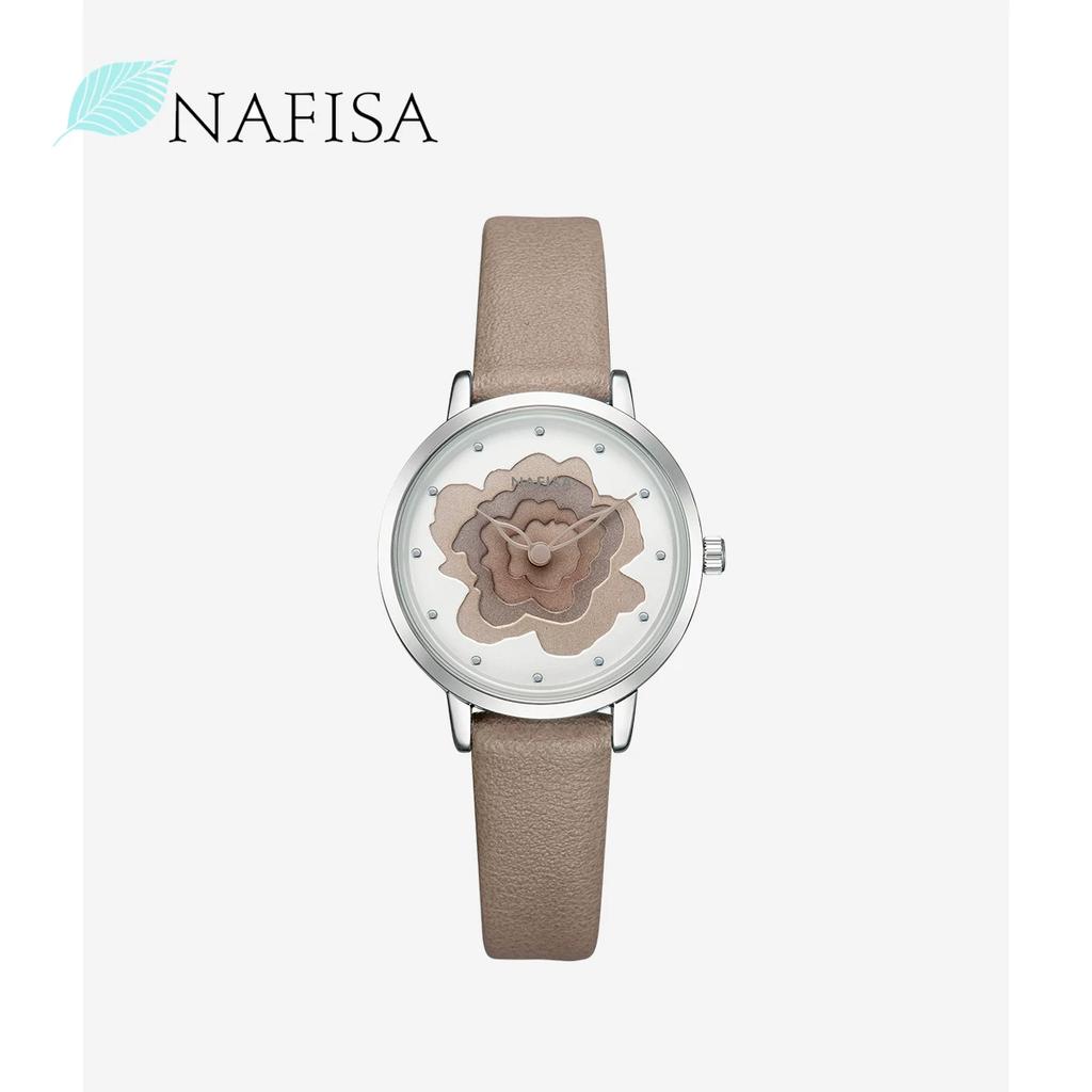 Nafisa Belt Exam Watch for Female Students in Middle and High School, Simple and Elegant Niche Watch with Small Dial Quartz Watch