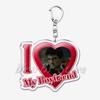 Hunger Games Popular I Love My Boyfriend Josh Hutcherson Key Chain Keychains Movie Ring for Bag Pendant Keyring Jewelry Gifts