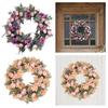 Spring Wreath Hanging Ornament Party Supplies Home Decoration Decor Wreath Front Door Wreath for Mantle Wedding Wall Window