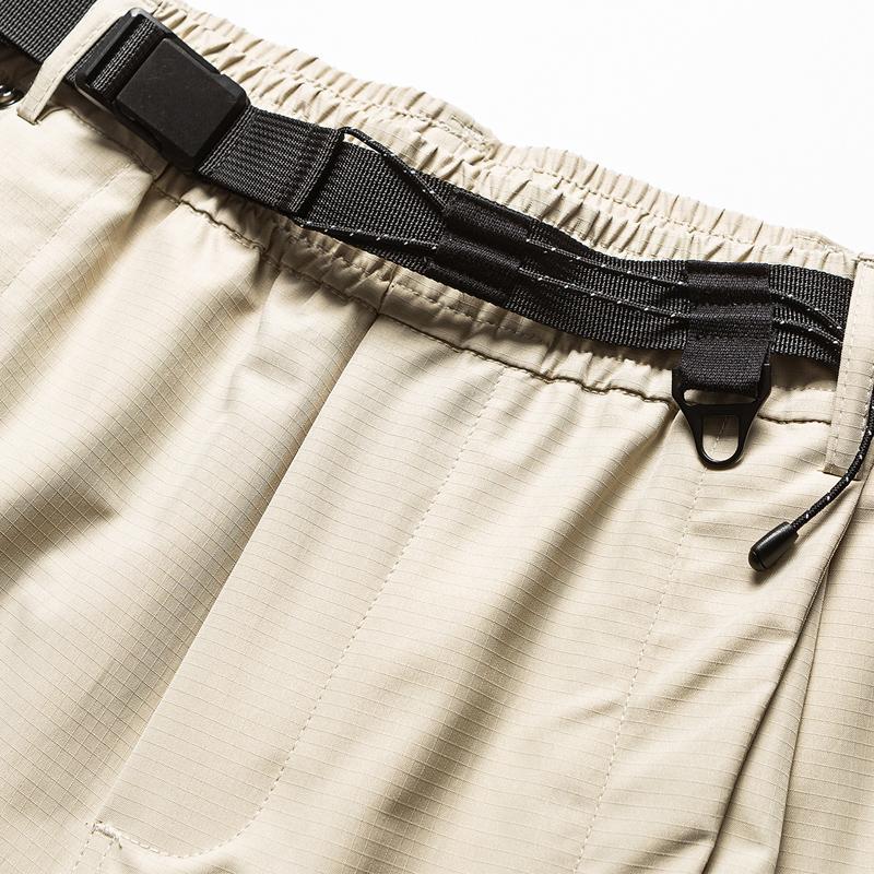 Fashion Summer Calf-length Pants for Men Clothes Thin Casual Elastic Waist Short Pants